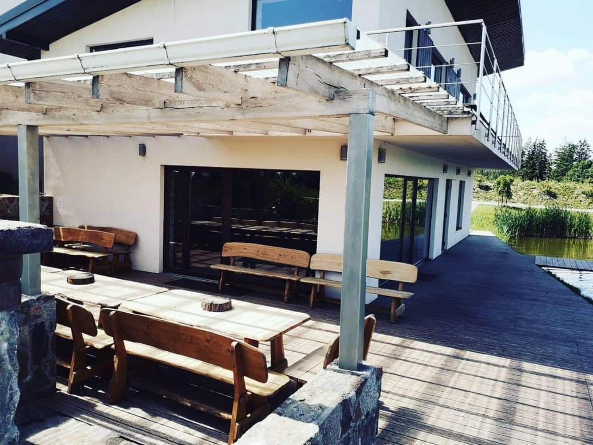 Rezidencija Grizulo Ratai Guest House Sasnava Ngoại thất bức ảnh